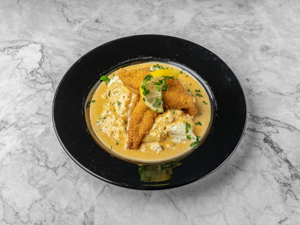 Catfish and grits