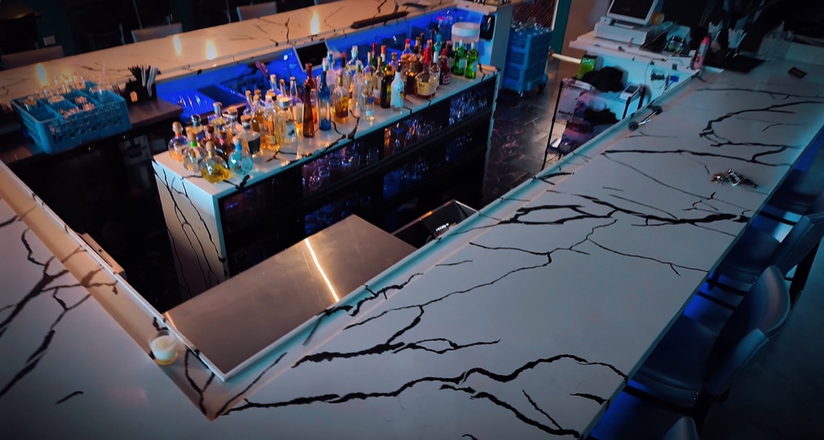 The bar at Elements