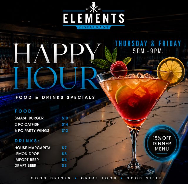 Happy Hour Instagram post